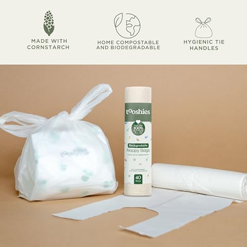 Tooshies ECO Baby Bolsas Biodegradables 40 Rollos miniatura 3