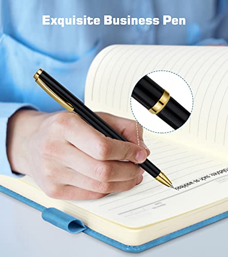 Lined Journal Notebook With Pen-160 Pages Daily Journals For Men Women Writing,Business,Travel,Note Taking,A5 Hardcover Leather Notebooks For Work,School,College Ruled,100Gsm Paper,5.7" X 8.2" #TOP3