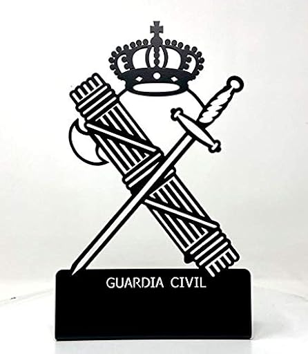 FORJASPORT Trofeo de forja de la Guardia Civil, Ideal para Eventos y homenajes. Incluye personalización de Texto (MANDAR por Correo) | Ya disponible en tu tienda friki favorita! En mundofriki.es!