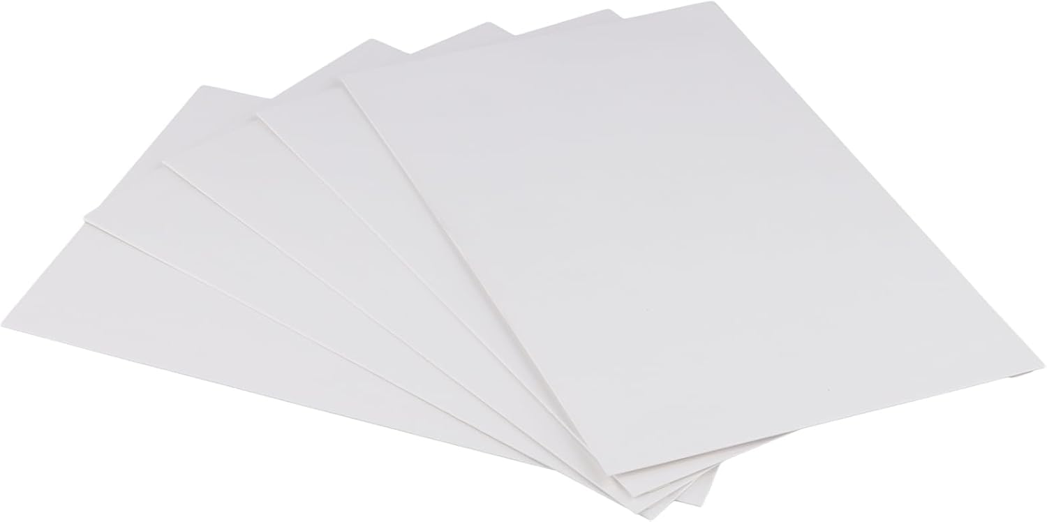 SINJEUN 200 Pack 9.8x 6.5 Inch Rigid Mailers, 250 gsm Self Seal White Cardboard Envelopes, Stay Flat Envelopes for Files, Photos, Pictures, Papers