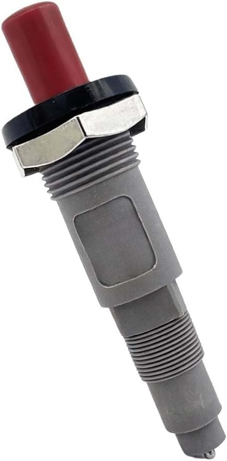 Igniter Accessory for Gas Oven and Heater, Threaded Press Style Piezoelectric Spark Generator, Durables ABS Material, Suitable for Outdoor Cooking Appliances, 1 Unit(DRG)