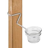 ivar seitenteil 30 x 226  ShopHerzog 3er-Set Teelichthalter für Ivar und Billy Regale in verschiedenen Ausführungen, verzinkt. Incl. 3 Teelichtgläsern. Patentgeschützt - Made in Germany (Ivar)