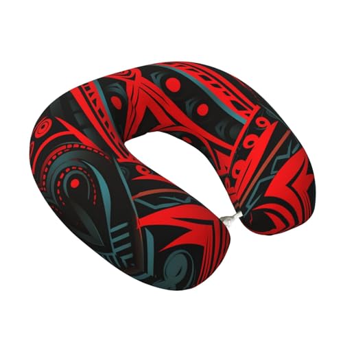 Almohada Viscoelástica U Cervical Negra 30 cm miniatura 2