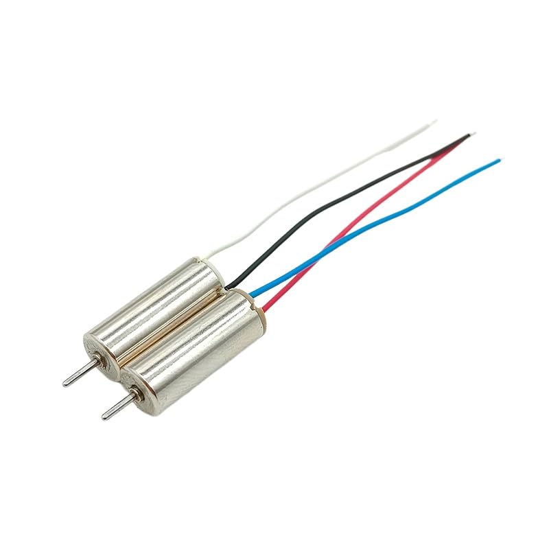 hGiesXgyN 2PCS 0615 6mm*15mm Mini Coreless Motor DC 3.7V 70000RPM Ultra-high Speed Micro Hollow Cup Motor DIY RC Drone Quadcopter Engine