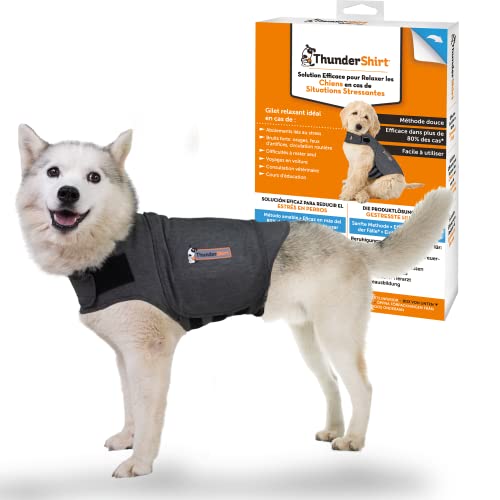 Thundershirt: Beruhigungsweste für Hunde - Grau - Größe L