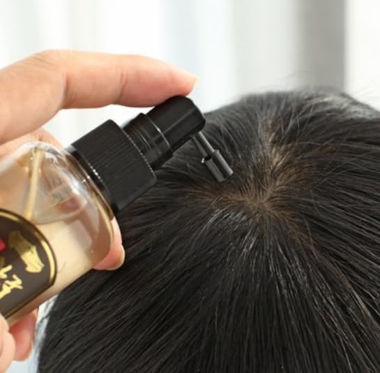 Korean Fresh Ginseng Hair Tonic 150ml (5.07 fl oz), Whole Ginseng Root Inside, Scalp Care & Nourishing Tonic, Made in Korea