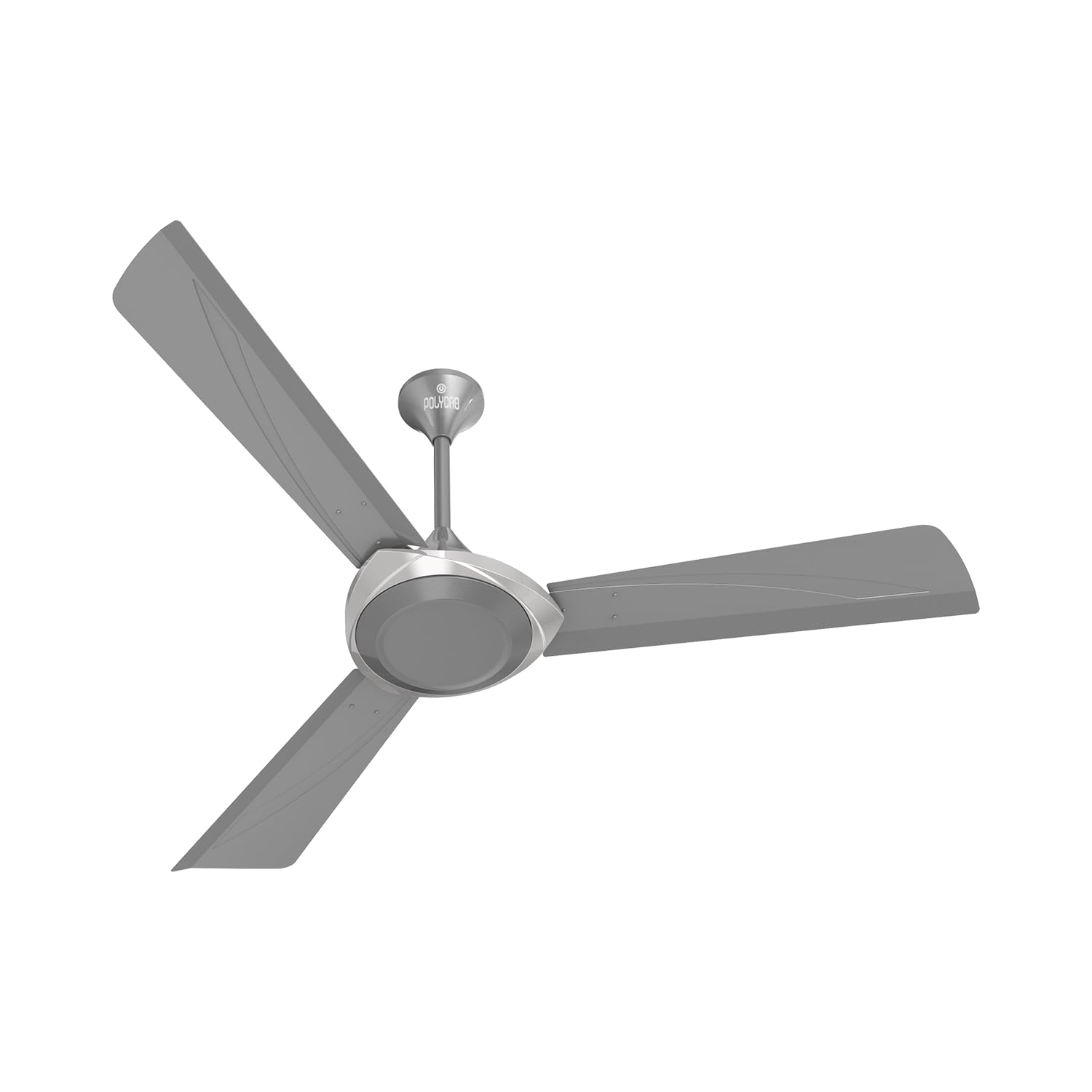 Polycab Superb Neo Star Rated, 1200mm Ceiling Fan For Home | High Speed & Air Delivery | Saves Up To 33% Electricity, Rust-Proof Blades, 52 Watt, 2 years warranty【Cool Grey Silver】-image-12