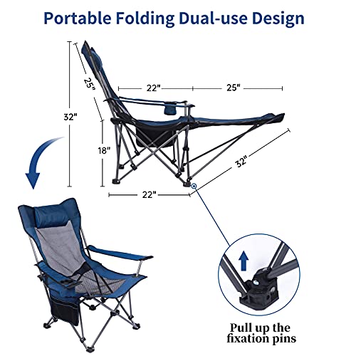 NURTUDIS-Camping-Lounge-ChairFolding-Reclining-Camping-Chair-Portable-Camping-Chair-with-FootrestStorage-Bag-Headrest-Mesh-Recliner-330lbs-Weight-Capacity