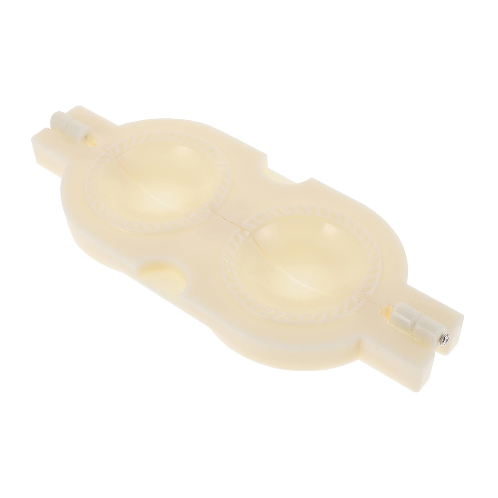 PRETYZOOM Double Headed Dumpling Maker Press Dough for Fast Dumpling Wrappers Kitchen Tool for Home and Restaurant Use Easy to Clean and Use