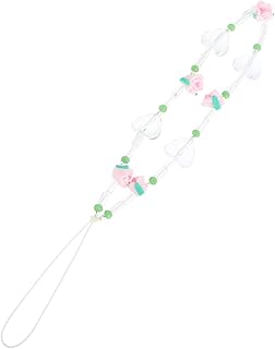 MUSISALY Cadeia De Telefone Móvel Tulipa Chaveiro Decoração De Tulipa Cordão Alça De Pulso Cordão Cadeia De Telefone Móvel Acessório DIY Telefone Móvel Cadeia DIY Decorativa Telefone