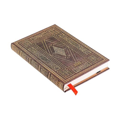 First Folio (Shakespeare’s Library) Mini 12-Month Horizontal Hardback Dayplanner 2025 (Elastic Band Closure) - Image 2