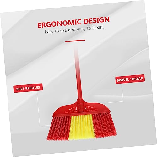 Healvian 4 Pçs Cabeça De Vassoura Vassoura De Plástico Vassouras Domésticas Ao Ar Livre Cabeças De E