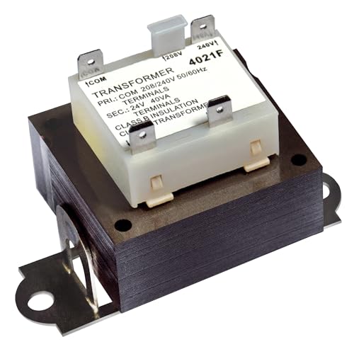 0130m00138s 240v to 24v transformer compatible with goodman amana 40va furnace transformers hvac parts replaces b1141643 b11416-43 pf40224 l38264 208240v to 24v furnace transformer class 2 control