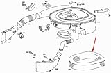  GTV INVESTMENT MB S-Klasse W126 Luftfilter A0010947804 5.0 Benzin NEU