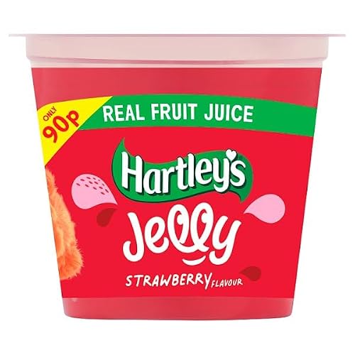 Image of Hartley's Strawberry Flavour Jelly 125g | Case of 12