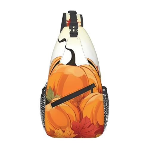 Bolso cruzado deportivo tipo bandolera negro para adultos miniatura 1