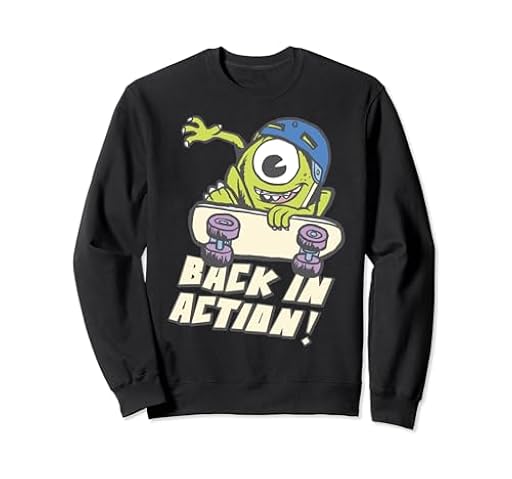 Disney Pixar Monsters University Back In Action Sudadera | Ya disponible en tu tienda friki favorita! En mundofriki.es!