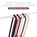 Ohleats Car Rear View Mirror Protector Frame, Silicone Auto Rearview Edge Protection Cover Compatible with Model 3 Model Y, Interior Rear View Trim Frame Decoration, Car Accessories (Pink)