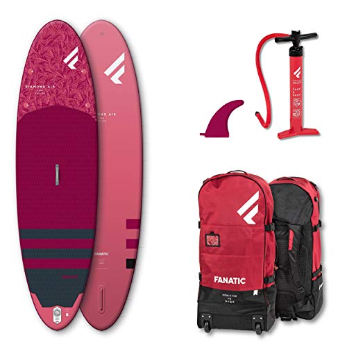 Fanatic Diamante Air 9.8 Stand Up Paddle Tabla Sup Surf-Board Hinchable 295cm