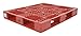 Vestil PLP2-4840-RED High Density Polyethylene Pallet 39-1/2 In. x 47-3/8 In. x 6 In. 8000 Lb. Capacity Red