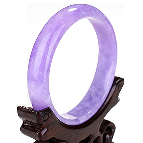 Bracelet en jade violette véritable pour remplacer les bijoux ternes