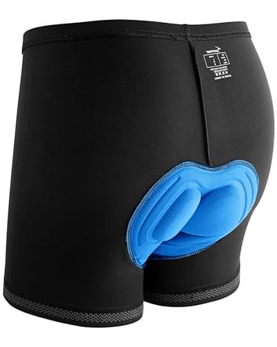 Amazon Cycle Shorts, Sportneer Men's 3D Padded Bicycle Cycling Underwear Shorts w/Anti-Slip Design Breathable & Adsorbent Medium,M,Black #ad