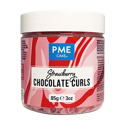 PME Virutas Rizos de Chocolate Fresa Belga 85 g