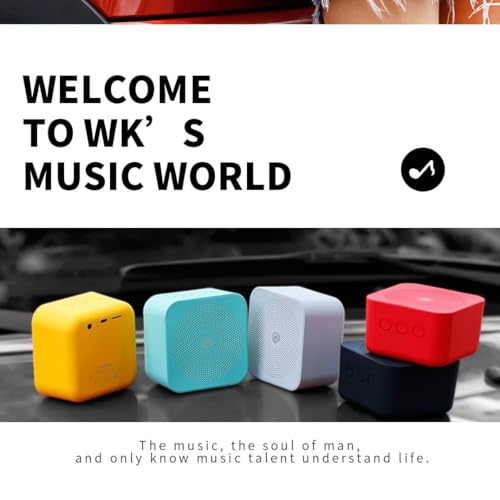 Image of WK LIFE BORN TO LIVE- SP100 Portable & Party's Bluetooth Speaker- White