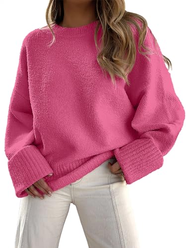ANRABESS Women's Oversized Sweaters 2025 Long...