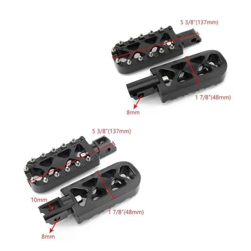Éliminer les Glissades avec les Repose-Pieds pour Harley Softail 18-22 - 7