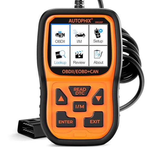AUTOPHIX OM126P OBD2 Scanner, Check Engine Light Code Reader for OBD2 Cars