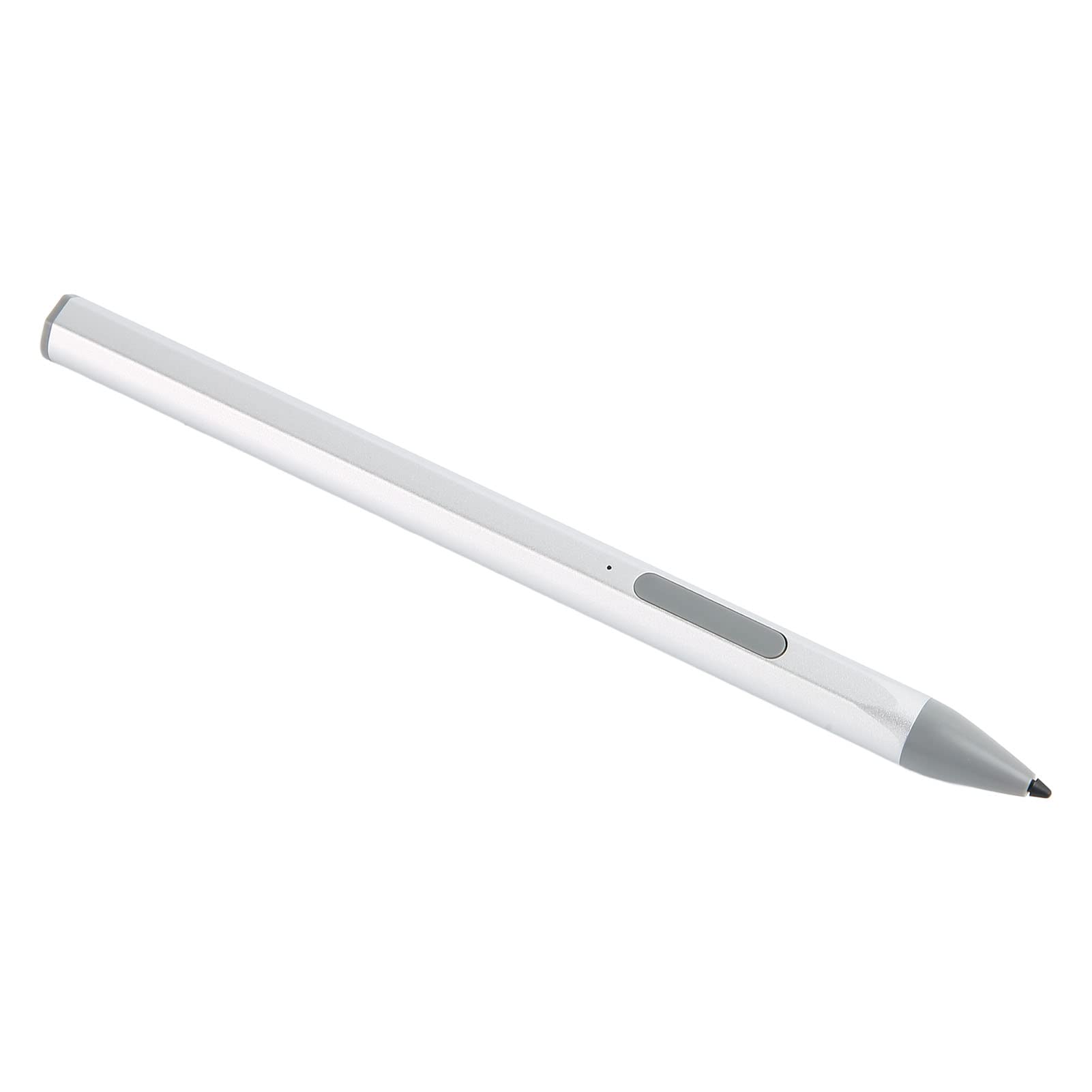 Penna Stilo per Tablet Precision Touch per Pro X 7 6 5 4 3 Laptop e Studio Design in Lega di Alluminio (Argento)