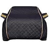 厚手の 防雪 車用カバー,適用 SEAT クプラ レオン KL,フルカバー オックスフォード コットン 傷防止 防錆 防風 防水 紫外線防止 反射テープ 屋内・屋外兼用 はんしゃぼう ぼうふうロープ 手動カスタマイズ