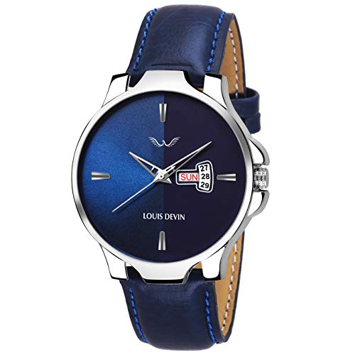 LOUIS-DEVIN-WT030-Leather-Strap-Analog-Wrist-Watch-for-Men