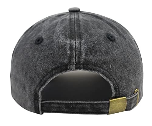 Image of Trucker Hats for Men Women, Funny Gag Gifts Joke, Classic Adjustable Mesh Baseball Cap Snapback Hat Black
