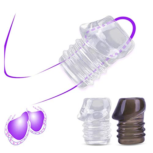 Dispositivo de fisioterapia flexible transparente y negro 2PCS / SET