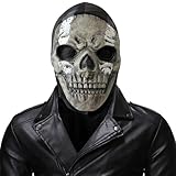【Geistermaske】Call of Duty Geistermaske Latex Vollkopf-Kabeljau-Skelett Modern Warfare Schädelmaske Halloween Cosplay Requisiten.