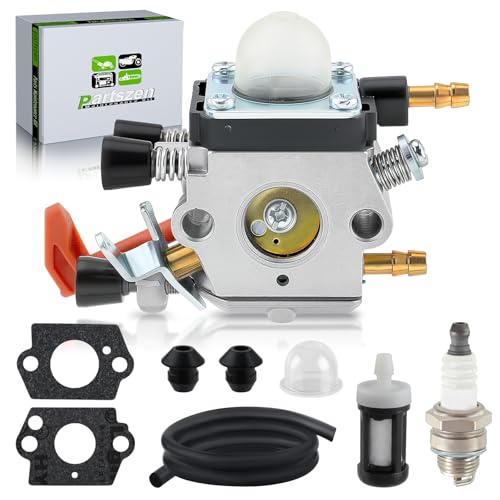 partszen 4229 120 0650 Carburetor Assembly Kit for Stihl Blower BG50 ONLY Replace 4229 120 0610 with Tune-up Replacement Parts Spark Plug Primer Bulb