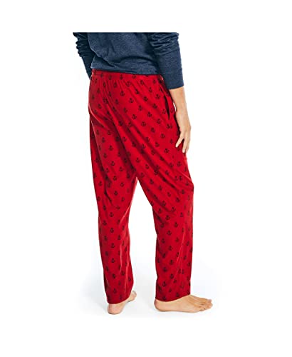 Nautica mens Sustainably Crafted Printed Fleece Sleep Pant3