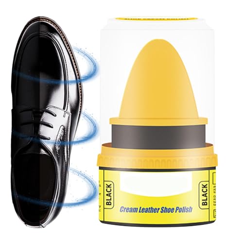 Samuliy Crema reparadora de cuero, 50 ml, crema profesional para zapatos, acondicionador limpiador de cuero, crema para zapatos, protector conservante resistente, cuidado intensivo, nutritivo para