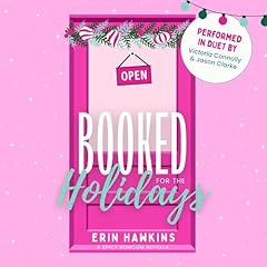 Booked for the Holidays Audiolibro Por Erin Hawkins arte de portada