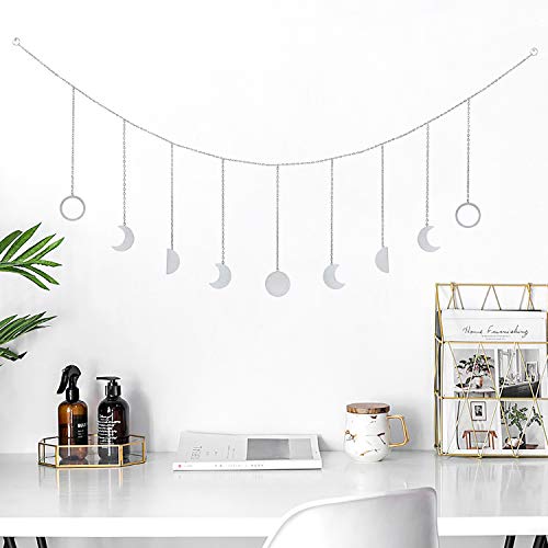 OCIOLI Ghirlanda Fasi Lunari con Catene, Fase Luna...