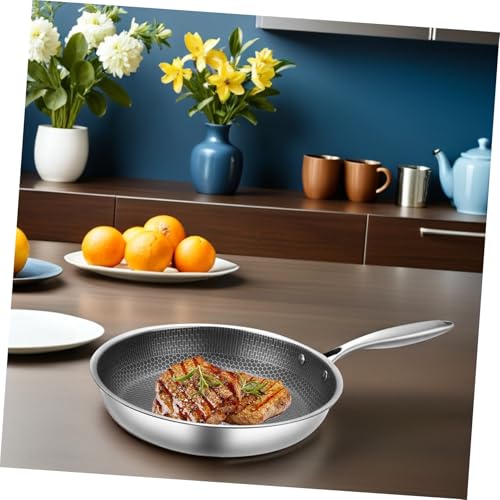 Wok de Acero Inoxidable con Diseño de Panal 26 cm miniatura 4