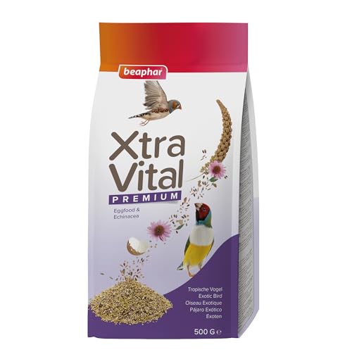 Beaphar – XTRAVITAL – Alimentation Premium pour Oiseaux Exotiques – Contient Fruits, graines...