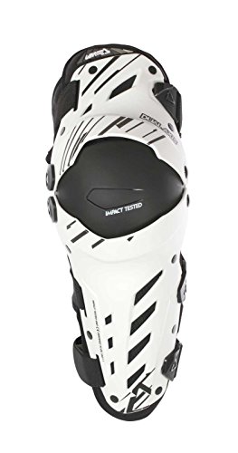 Leatt Dual Axis Knee Guard (White, Large/X-Large)