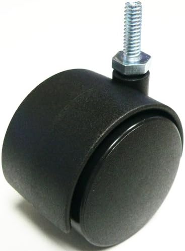 Oajen 2" Caster with 8mm - 1.25 x 20mm, Metric, Pack of 4