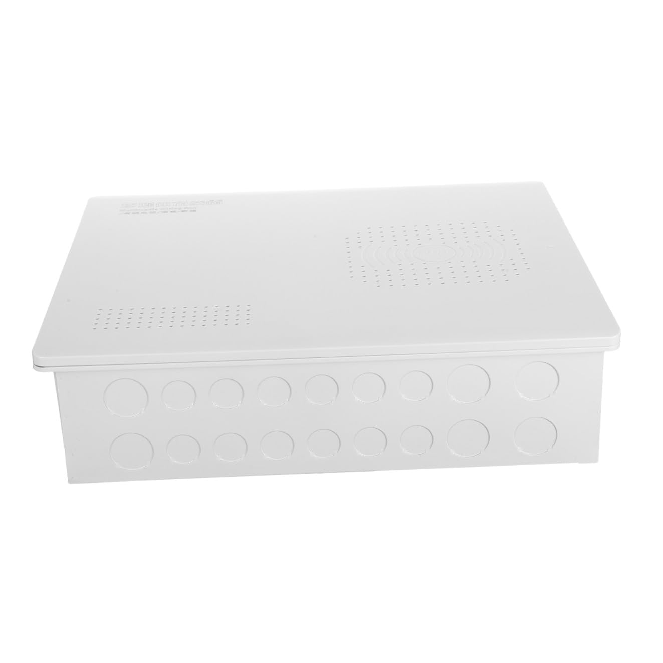 Gabinete de cables de pared: Sistema de gestión de cableado integrado - Caja de conexiones oculta para cables de alimentación de red y AV