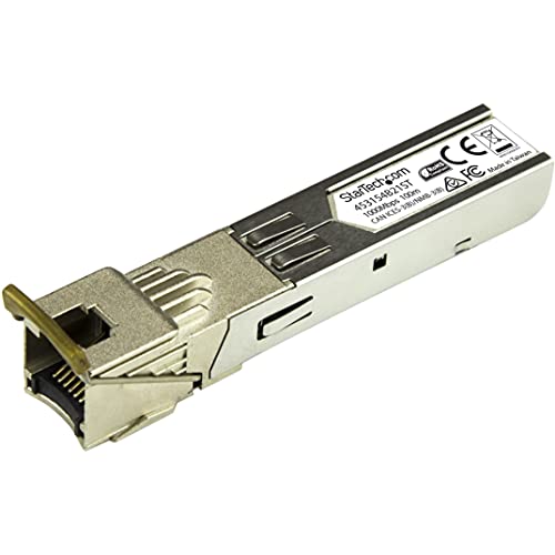Image of StarTech HPE 453154-B21 Compatible SFP Module, 1000BASE-T, RJ-45 100m, TAA
