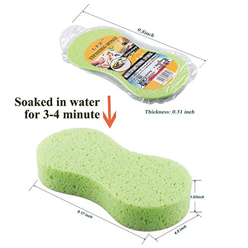 Huvai 20-Pack Multi-Color Sponges
