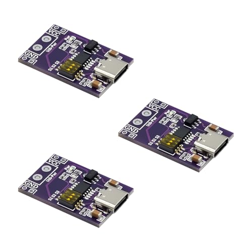 Ya en mundofriki.es: 3 Piezas PD/QC/AFC Módulo Señuelo Carga Rápida, Módulo Disparador Tipo C de Voltaje Ajustable, Soporta 5V 9V 12V 15V 20V de Salida Fija, Compatible con Protocolos de Carga PD2.0 PD3.0 QC2.0 QC3.0 AFC